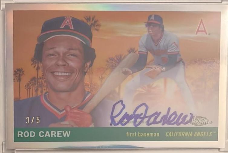 Rod Carew #55CVA-RC