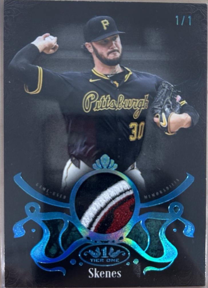 Paul Skenes [Holo Platinum Blue] #SR-PS