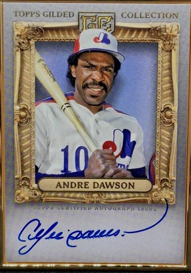 Andre Dawson [Platinum] #HAFA-AD