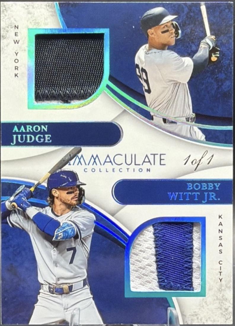 Bobby Witt Jr. / Aaron Judge [Platinum] #13