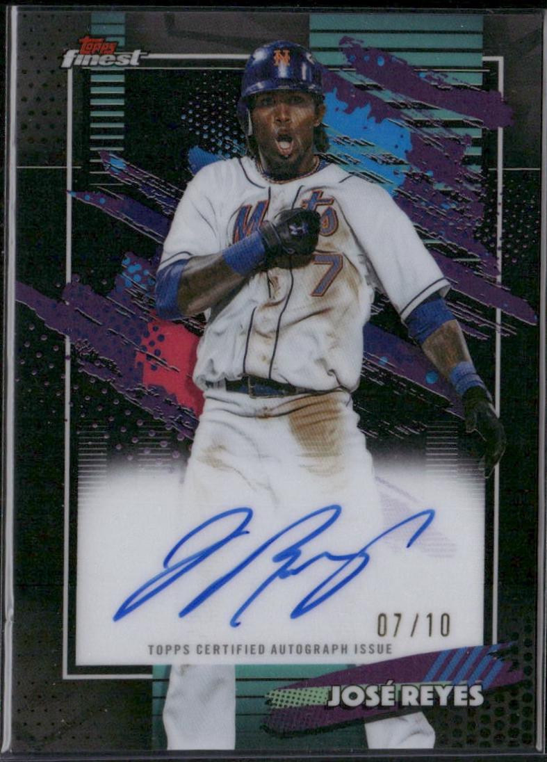Jose Reyes [Black Refractor] #FA-JR