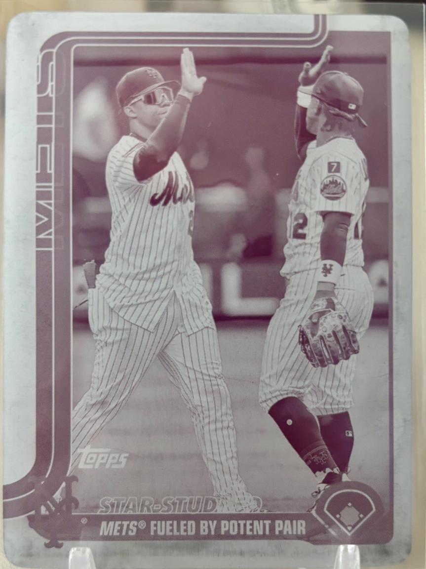 Francisco Lindor / Juan Soto [Printing Plate] #US260
