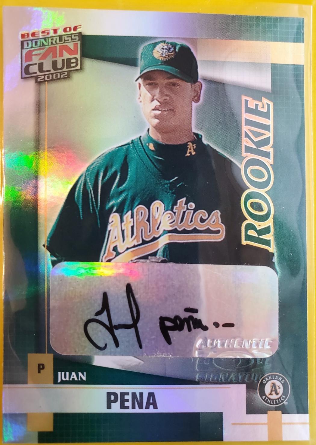 Juan Pena [Autograph] #218