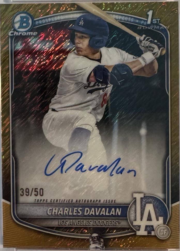 Charles Davalan [Gold Ink] #CPA-CD