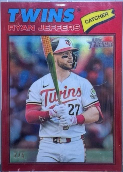 Ryan Jeffers [Red Bordered Chrome] #226