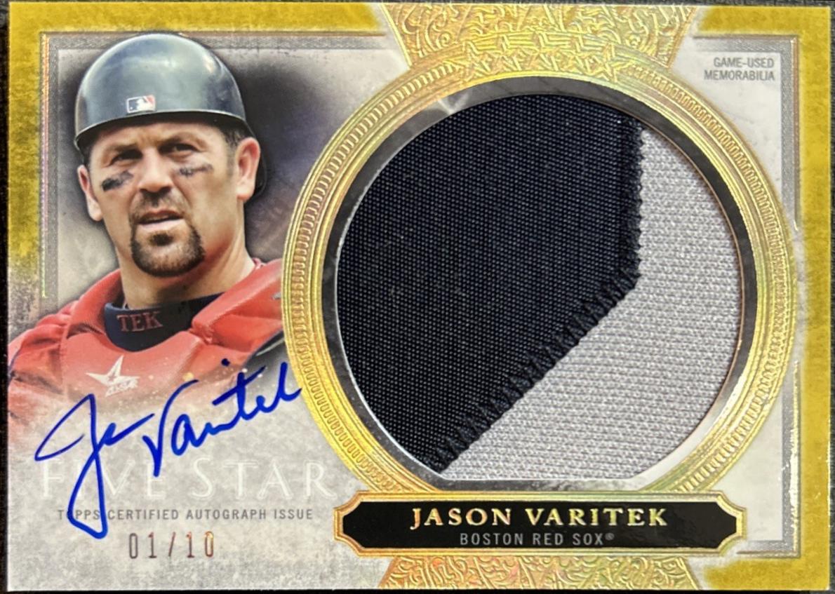 Jason Varitek [Gold] #AJP-JVA