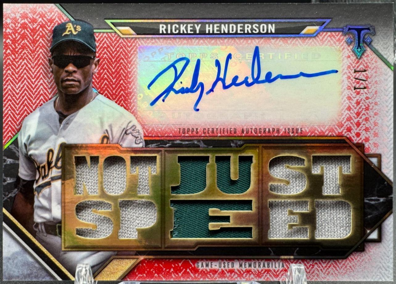 Rickey Henderson [Ruby] #TTAR-RHE