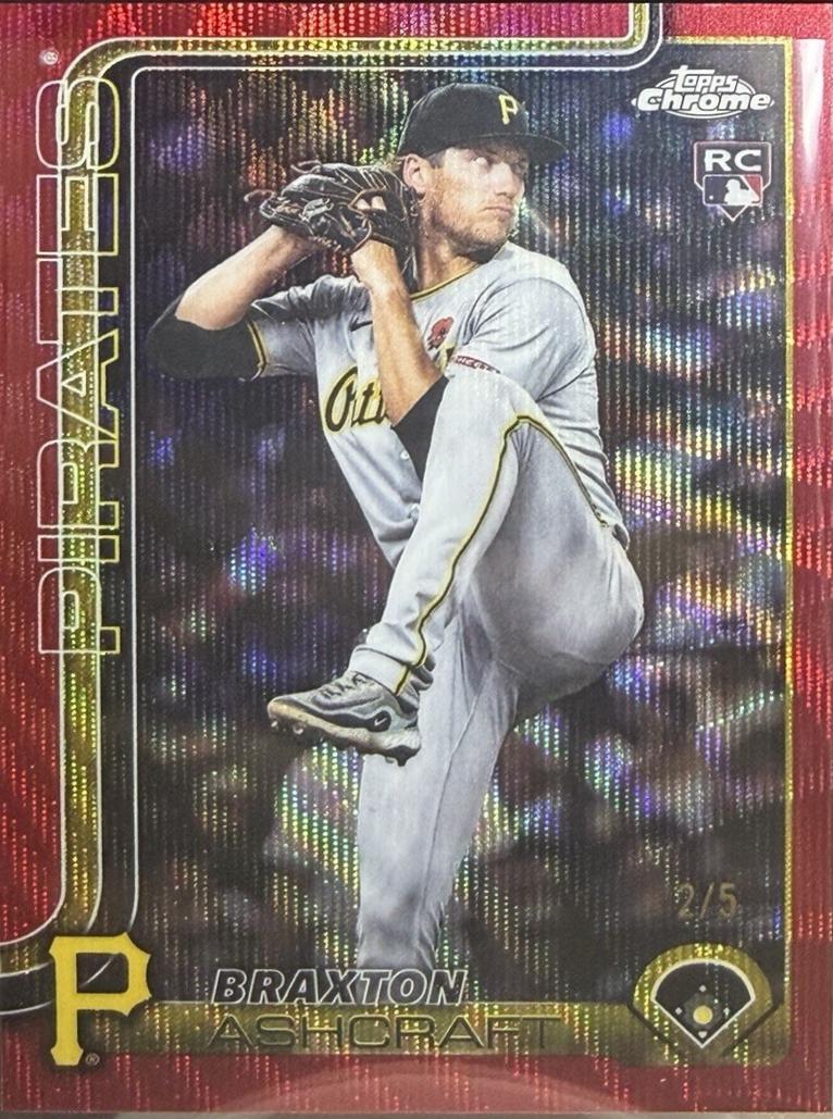 Braxton Ashcraft [Red Wave Refractor] #USC142