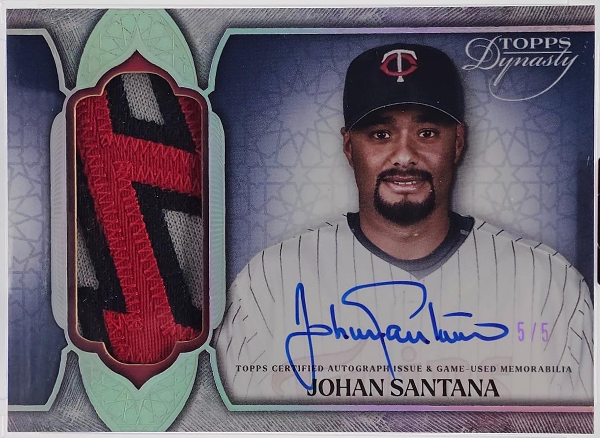 Johan Santana [Silver] #DAP-JSA1