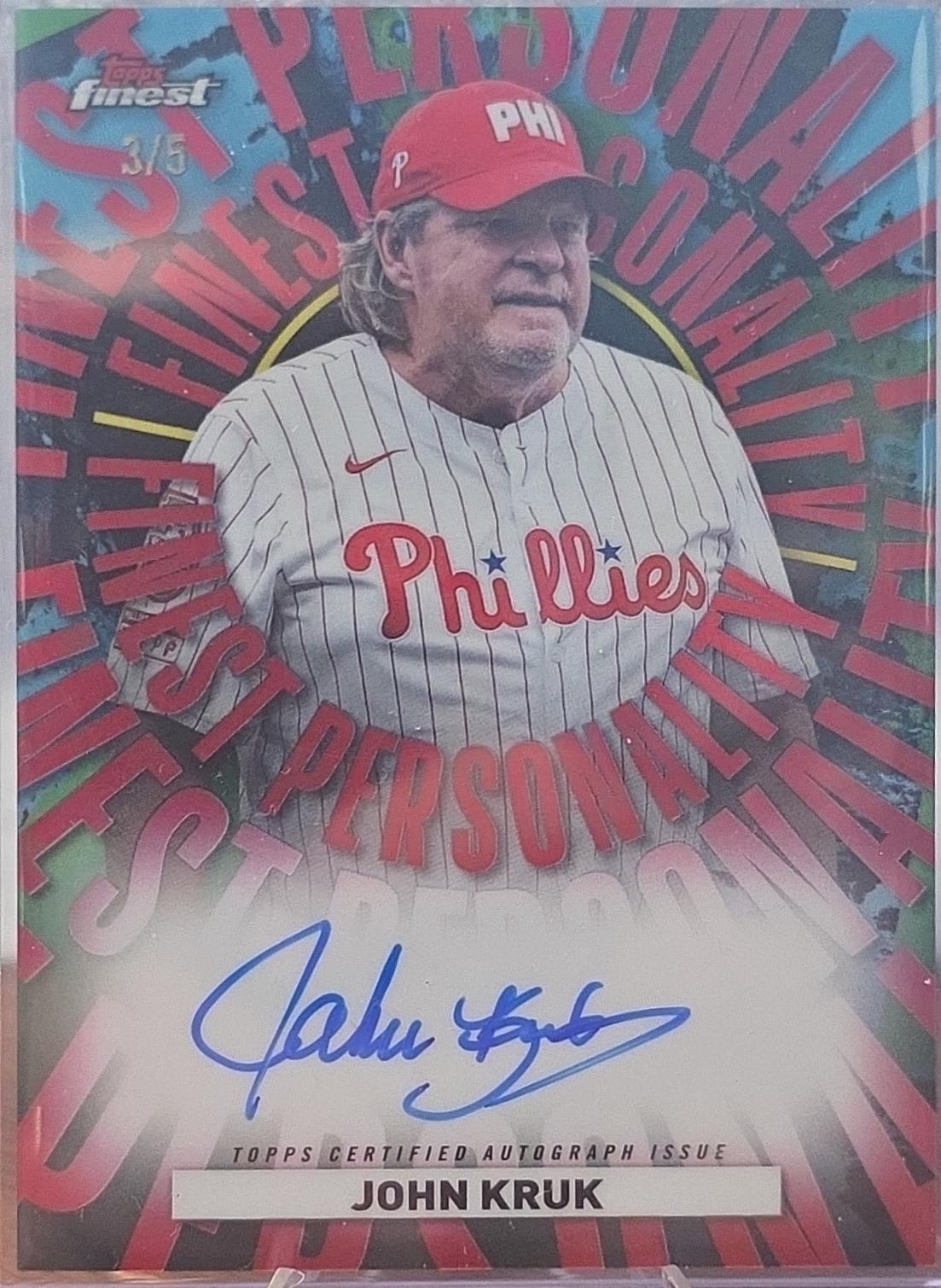 John Kruk [Red] #FPA-JK