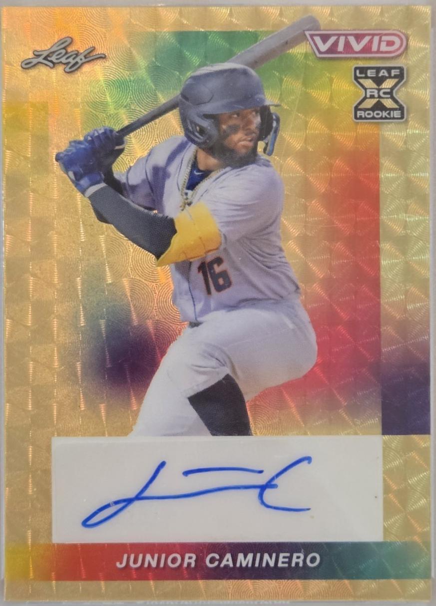 Junior Caminero [Super Prismatic Gold] #BA-JC1