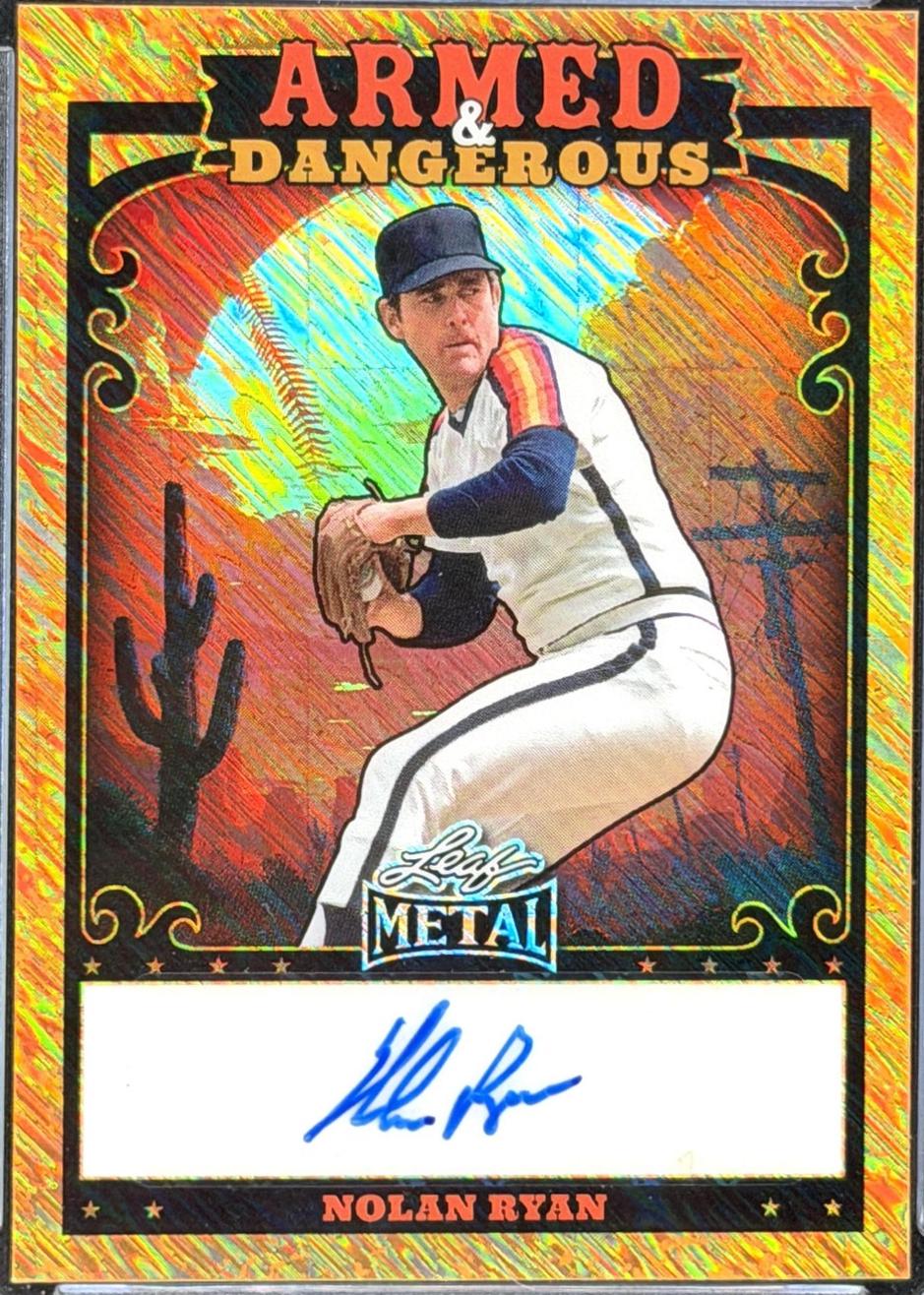 Nolan Ryan [Shimmer Gold] #AWA-NR1