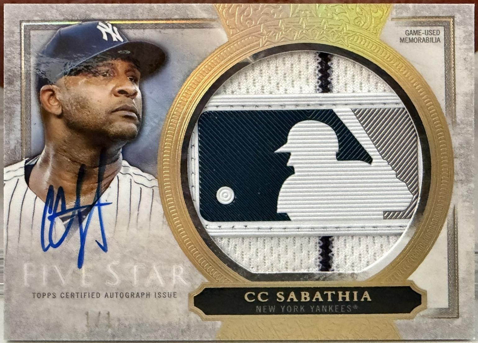CC Sabathia [Team Patch] #AJP-CCS