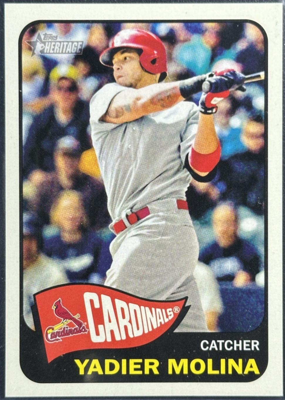 Yadier Molina [Throwback Batting] #491