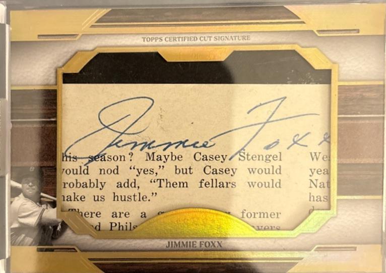 Jimmie Foxx #FSCS-JF
