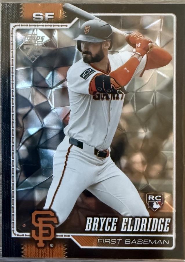 Bryce Eldridge [Black Diamante Foil] #406