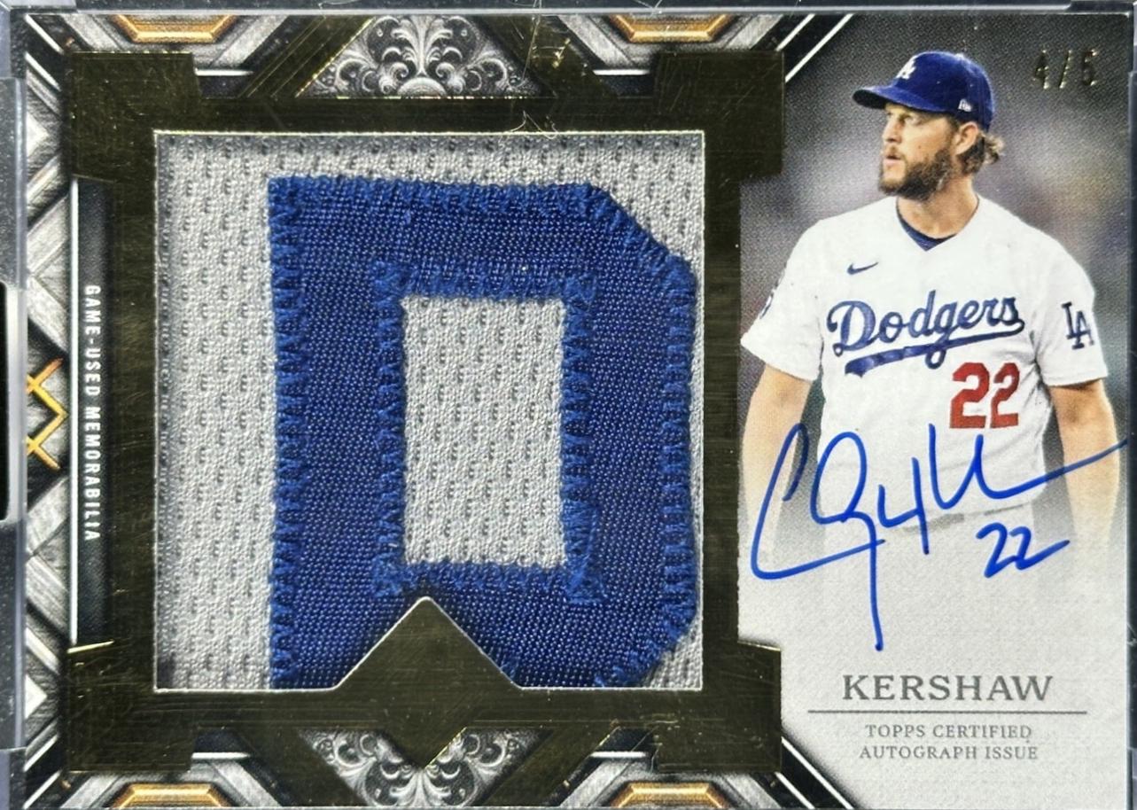 Clayton Kershaw #JPCA-CK
