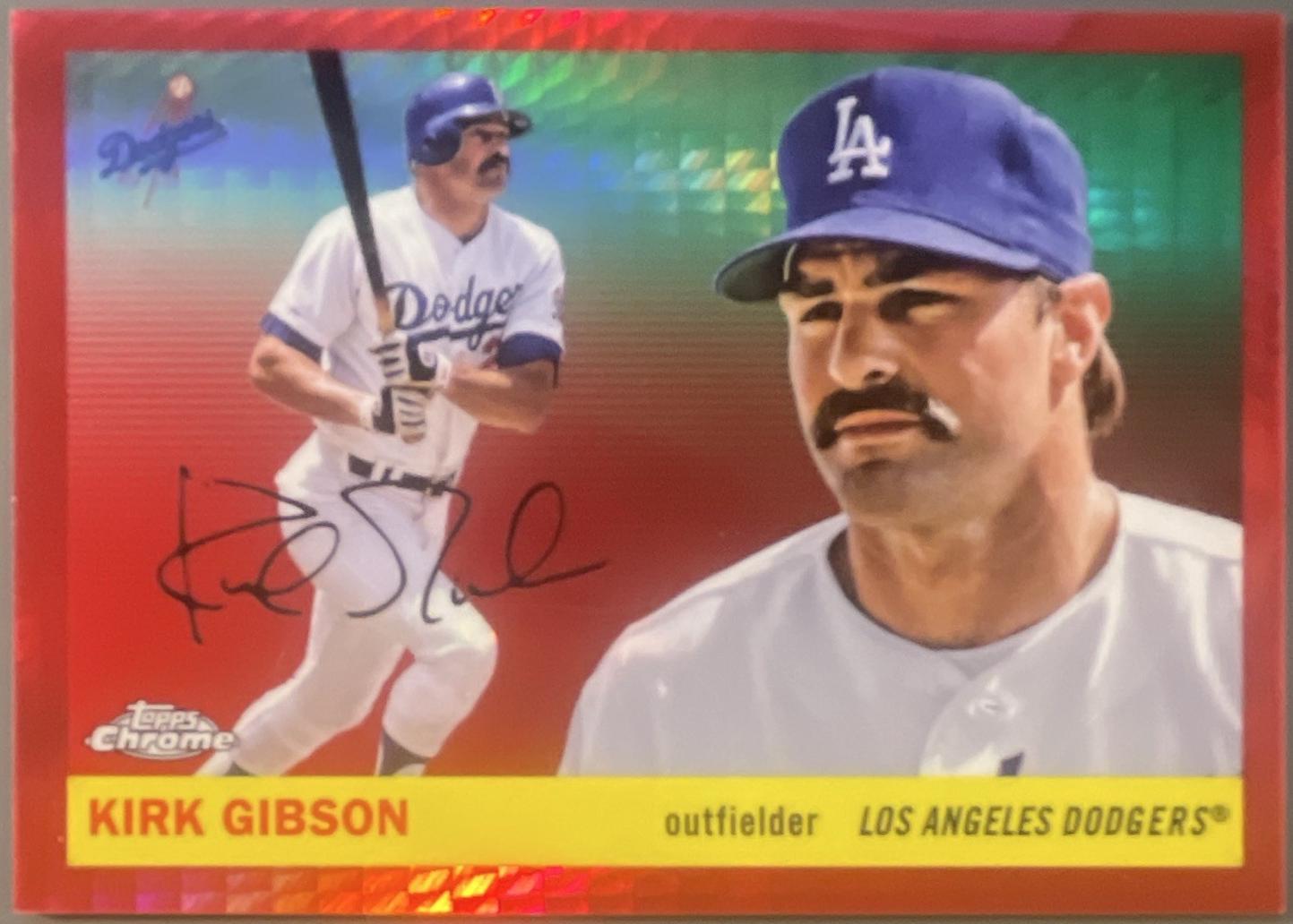 Kirk Gibson [Red Prism] #496