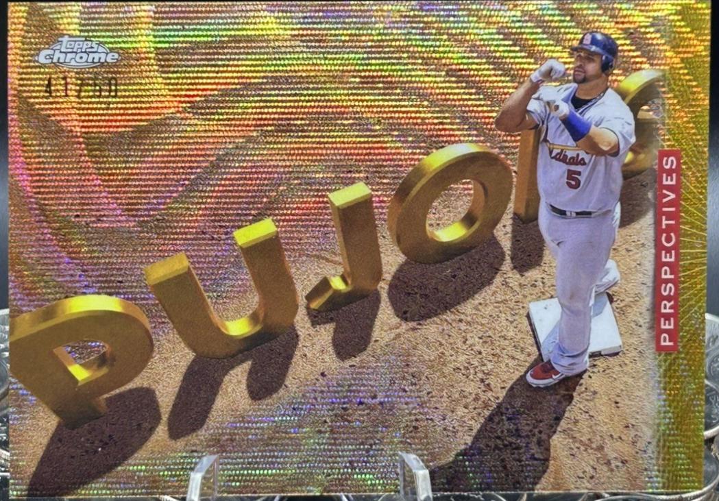 Albert Pujols [Gold Wave] #P-9
