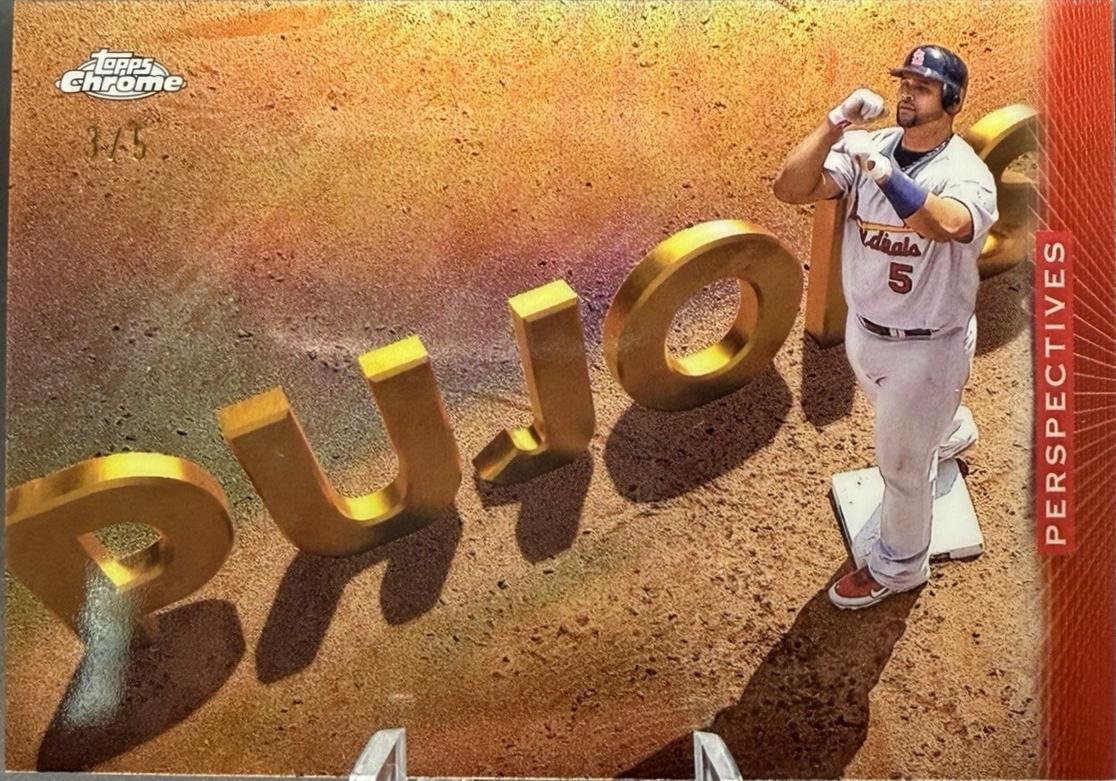Albert Pujols [Red] #P-9