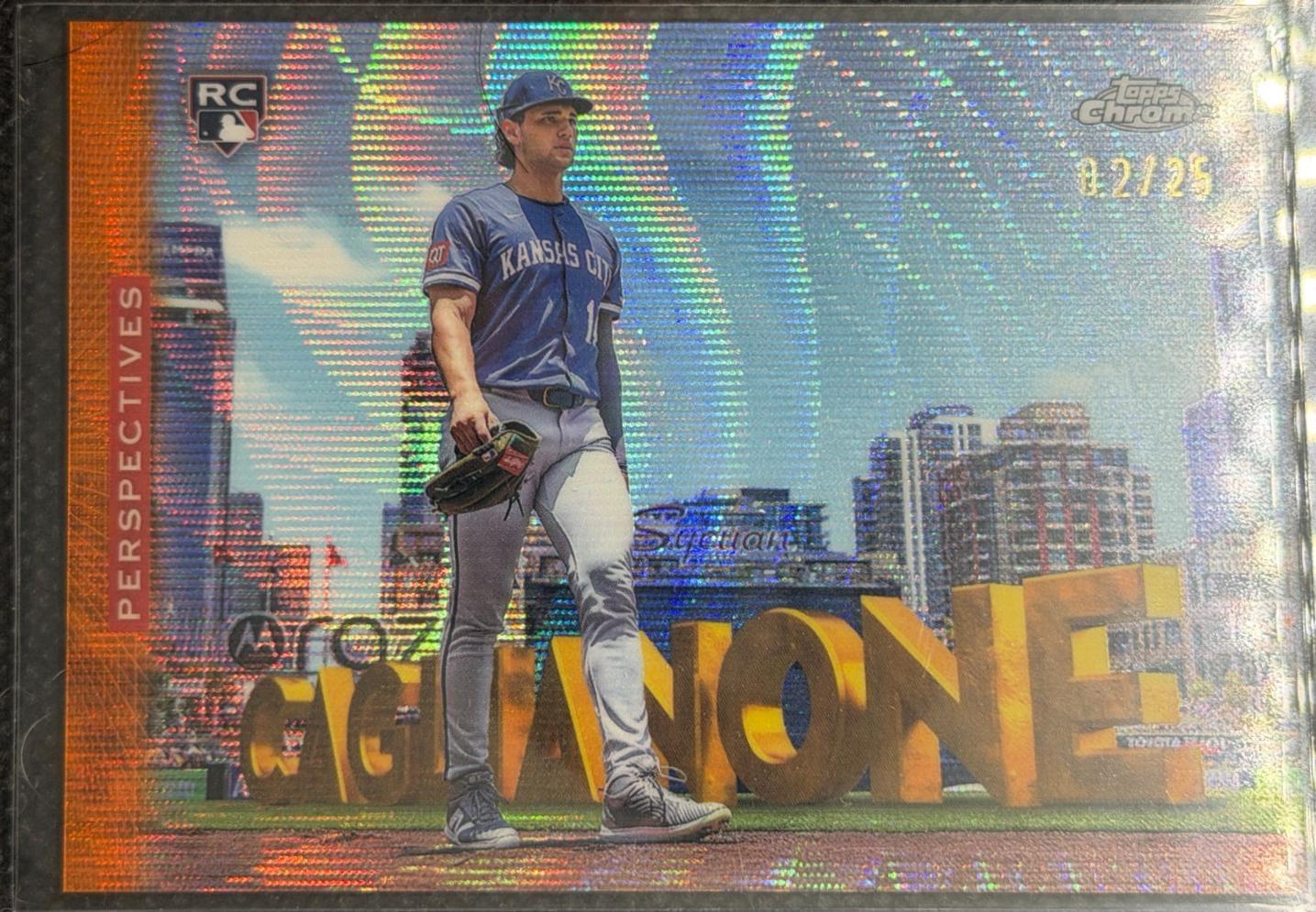 Jac Caglianone [Orange Wave] #P-1