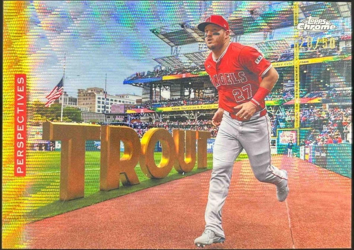 Mike Trout [Gold Wave] #P-5