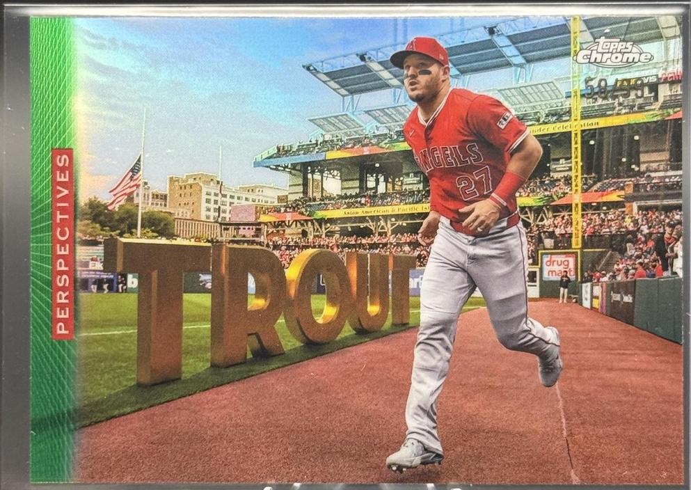 Mike Trout [Green] #P-5