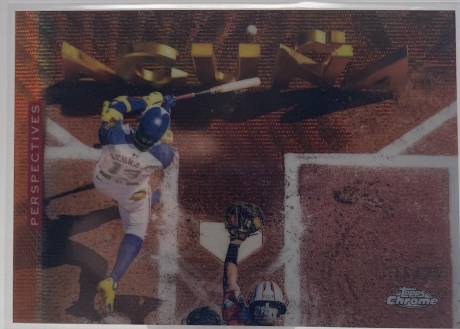 Ronald Acuna Jr. [Orange Wave] #P-6