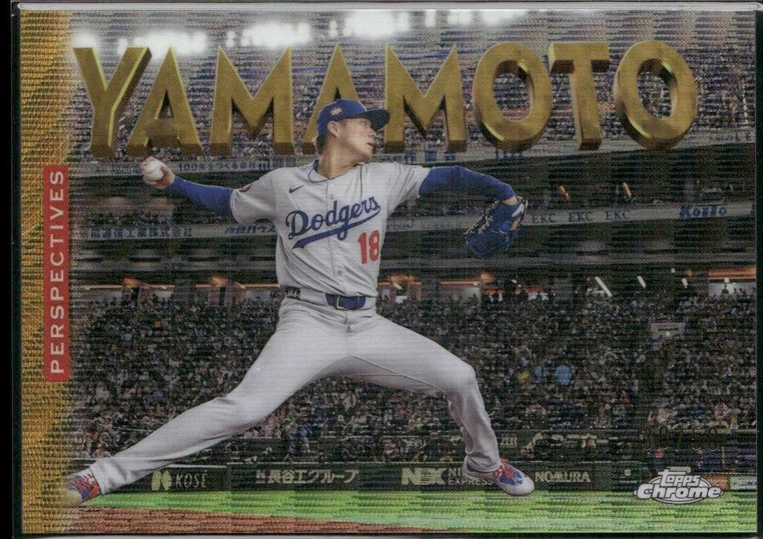 Yoshinobu Yamamoto [Gold Wave] #P-4