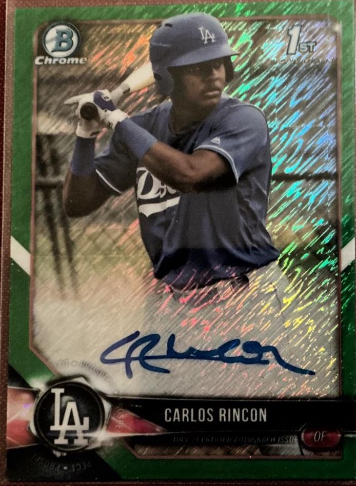 Carlos Rincon [Green Shimmer] #CPA-CRI