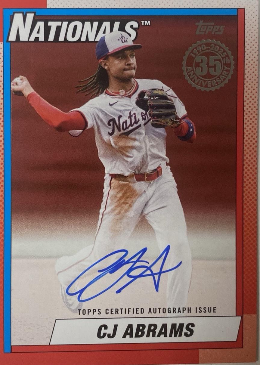 CJ Abrams [Red] #90A-CA