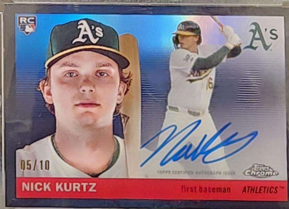 Nick Kurtz [Black Refractor] #CPA-KU