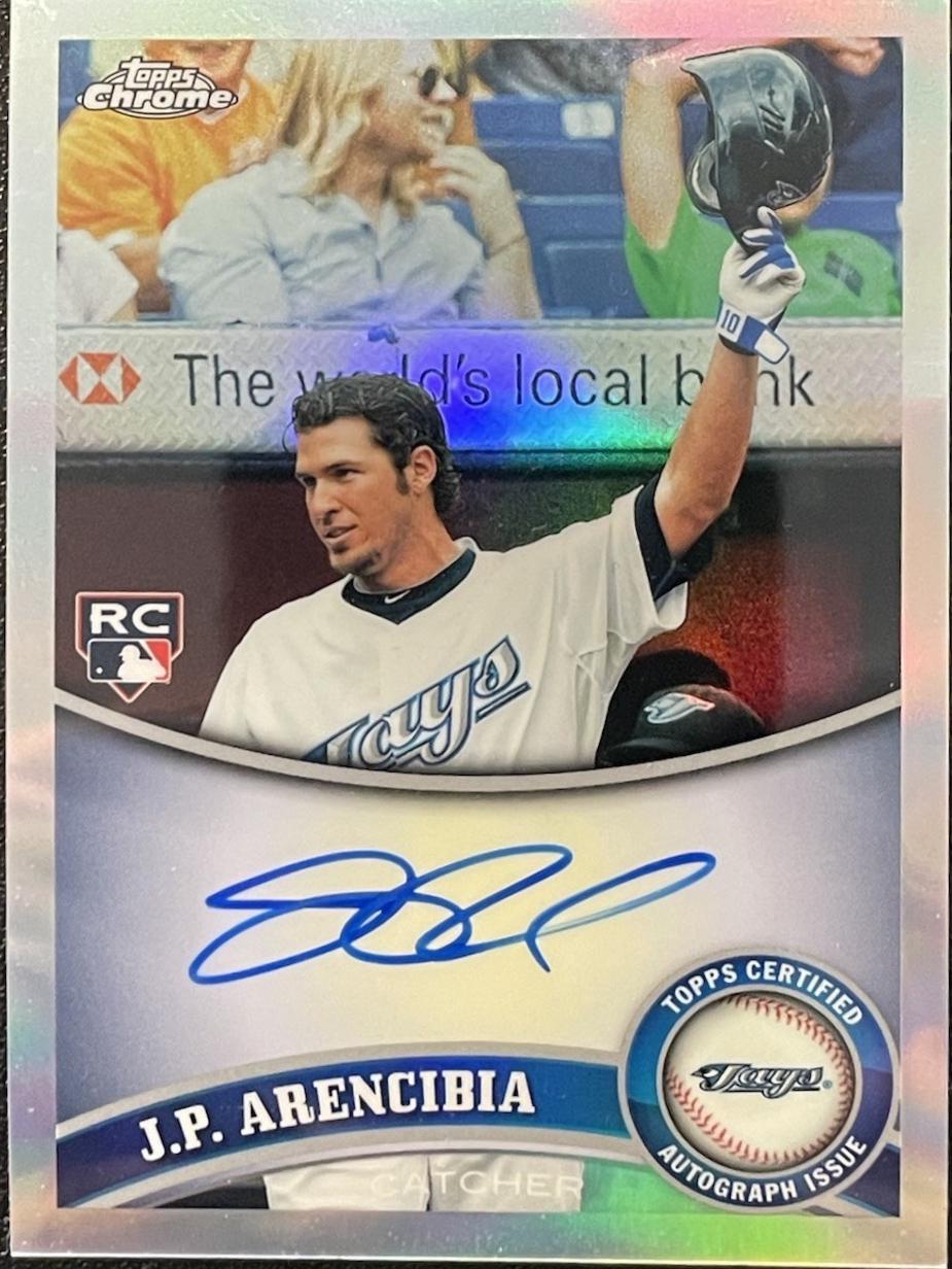 J.P. Arencibia [Refractor Autograph] #182