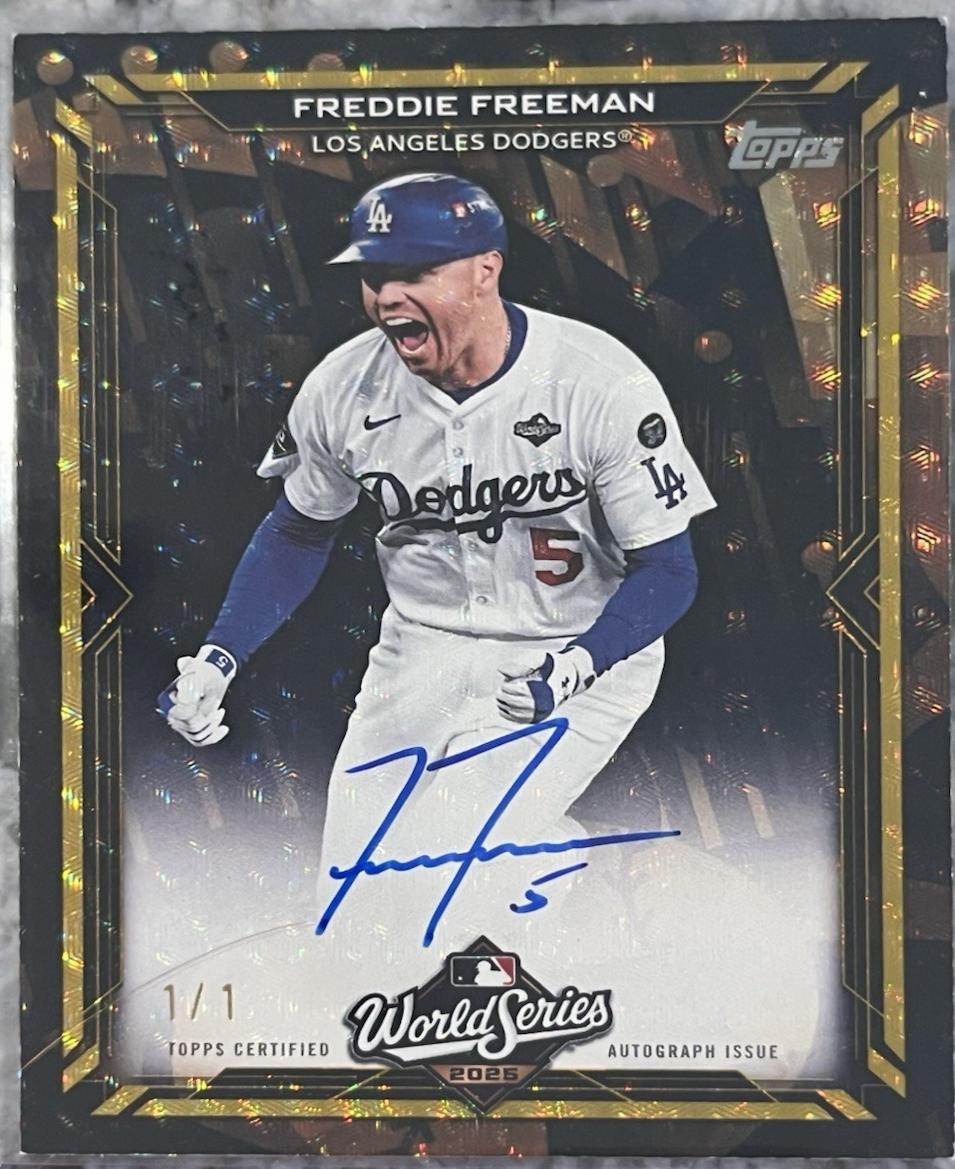 Freddie Freeman [Foilfractor] #WCA-FF