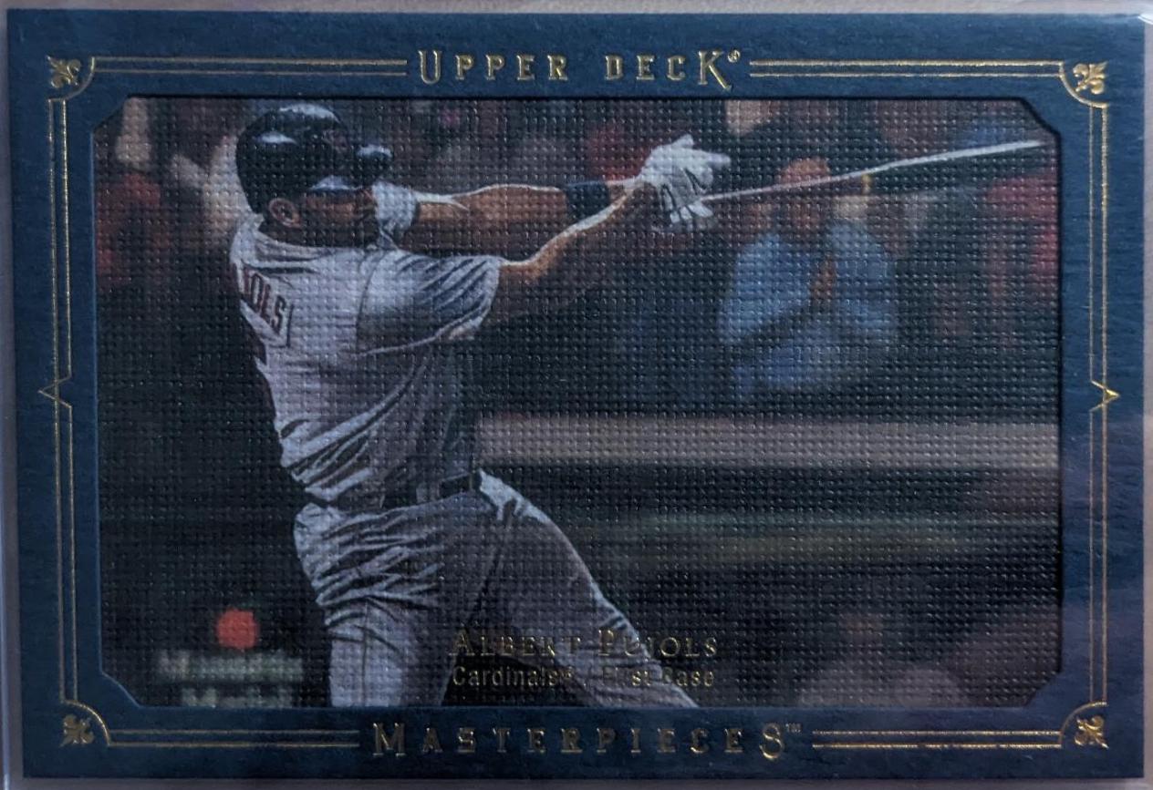 Albert Pujols [Framed Blue] #116