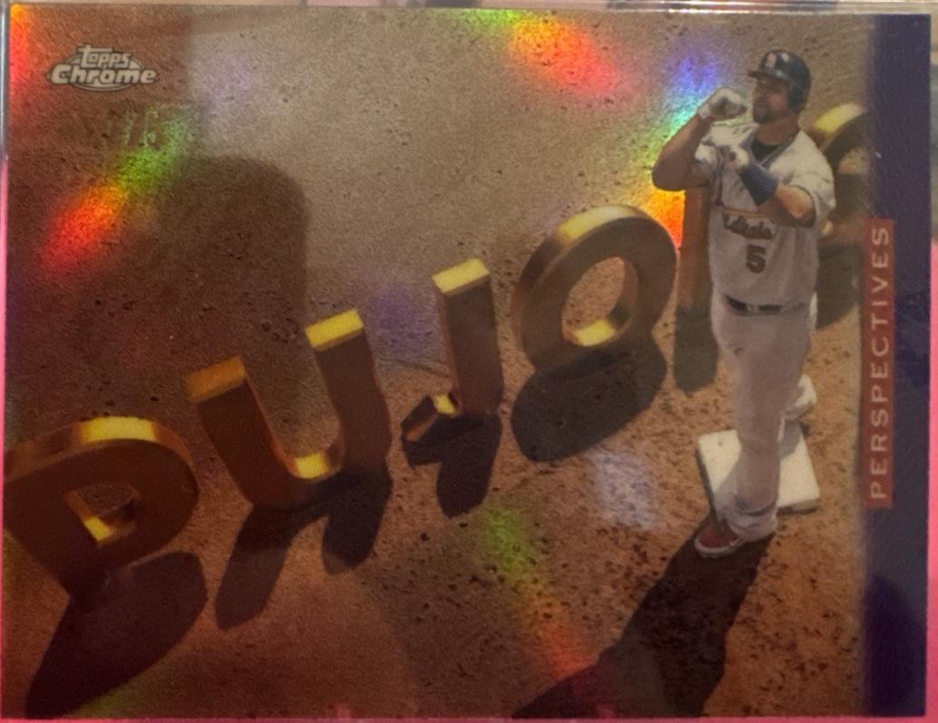 Albert Pujols [Purple Wave] #P-9