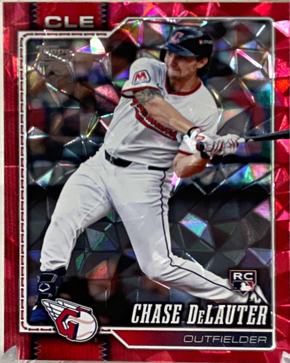Chase DeLauter [Red Diamante Foil] #458