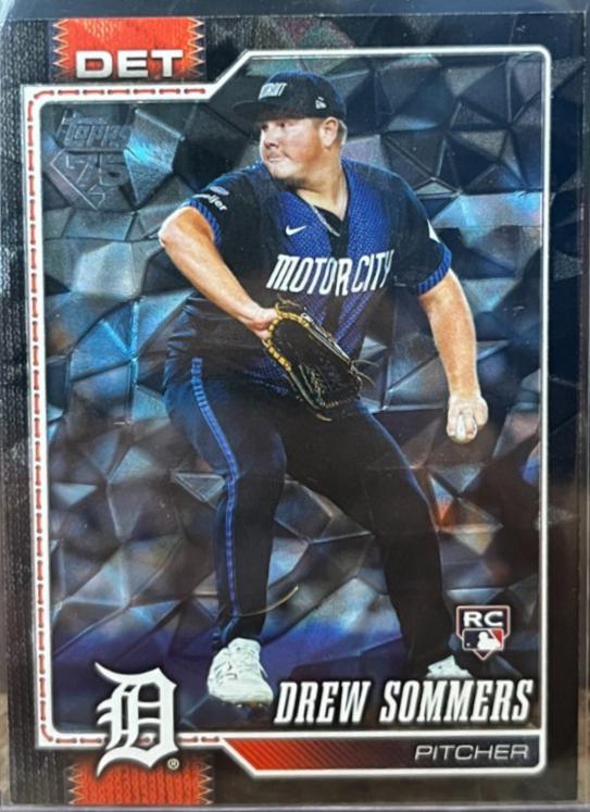 Drew Sommers [Black Diamante Foil] #387