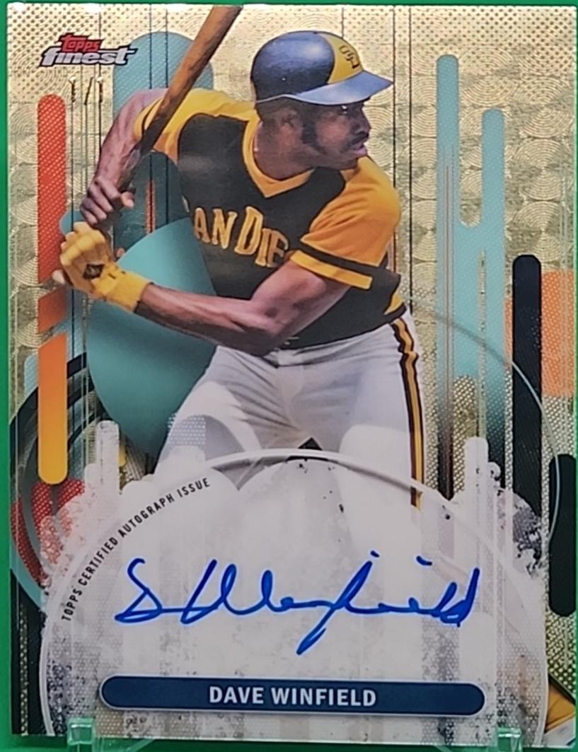 Dave Winfield [Superfractor] #FA-DW