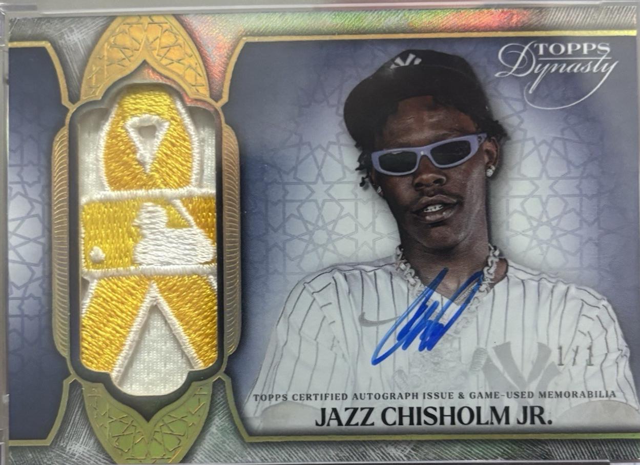 Jazz Chisholm Jr. [Gold] #DAP-JCH3