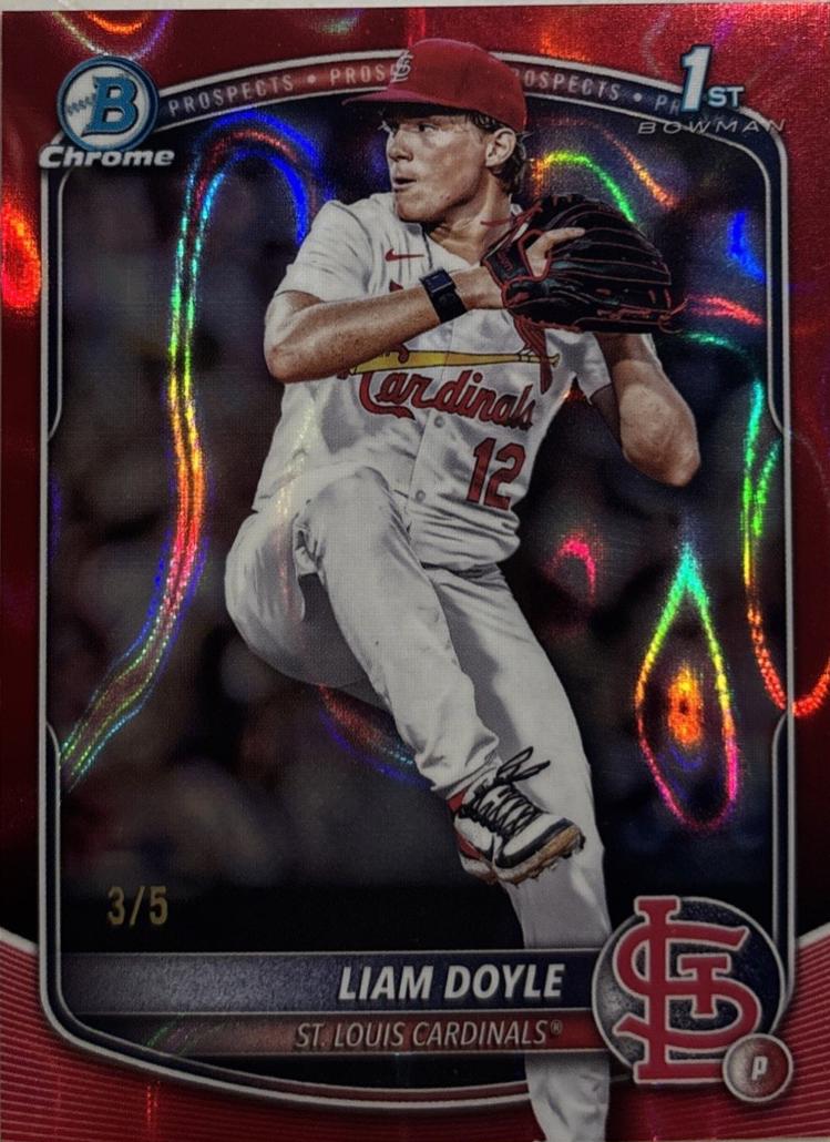 Liam Doyle [Red Lava Refractor] #BDC-12