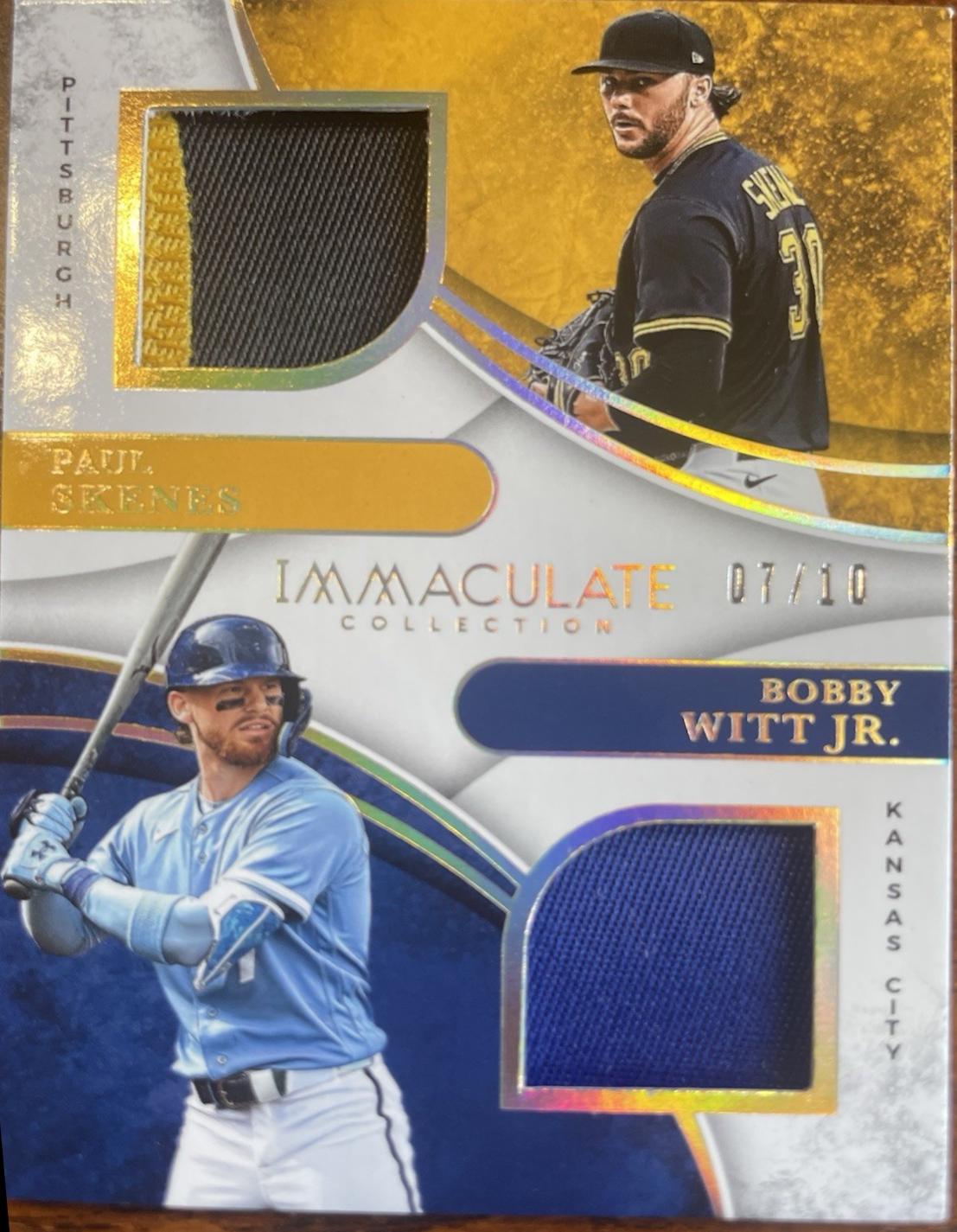 Bobby Witt Jr. / Paul Skenes [Gold] #2