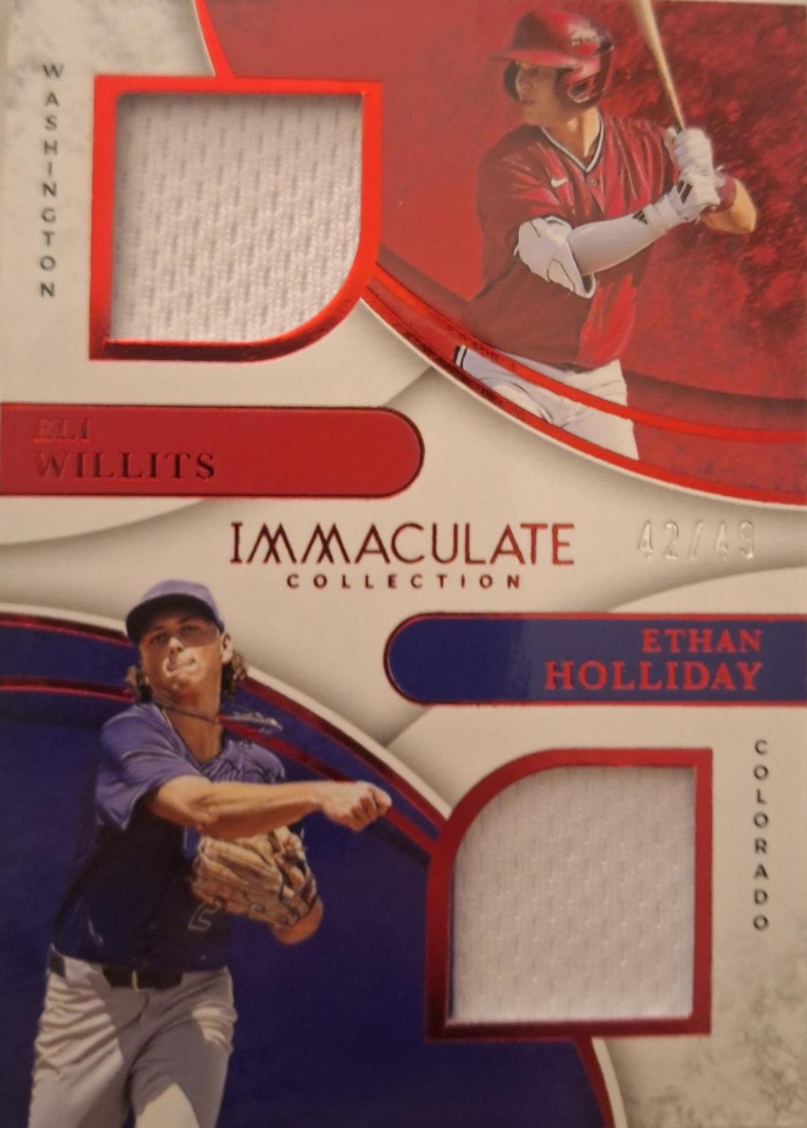 Eli Willits / Ethan Holliday [Red] #6
