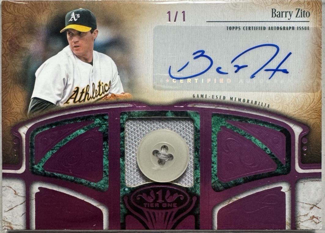 Barry Zito [Button] #AT1R-BZ