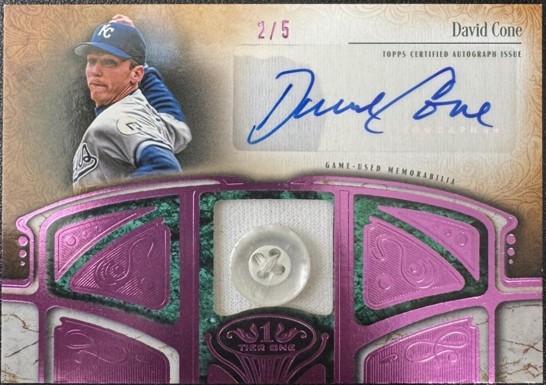 David Cone [Button] #AT1R-DCO