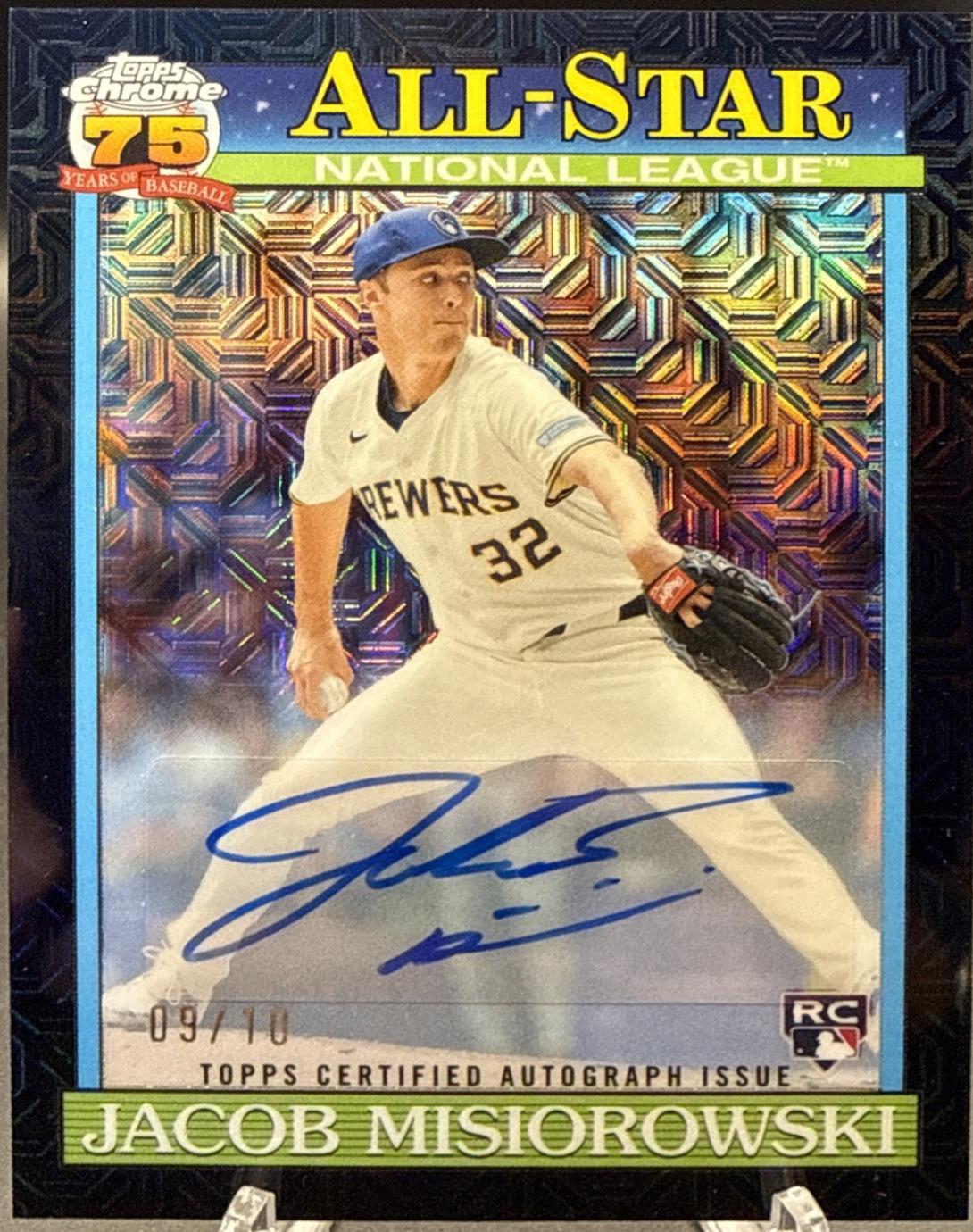 Jacob Misiorowski [Black Mojo Autograph] #91ASC-49