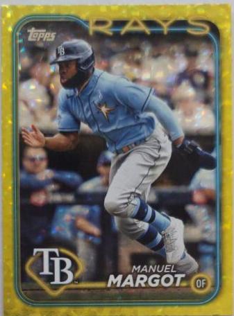 Manuel Margot [Yellow Crackle Foil] #347