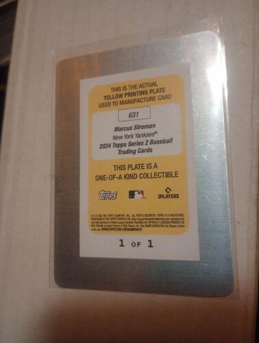 Marcus Stroman [Printing Plate] #631