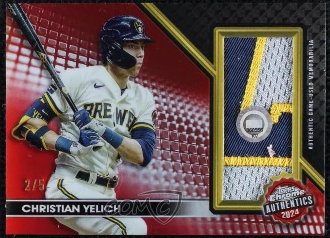 Christian Yelich [Red Refractor] #TCA-CY