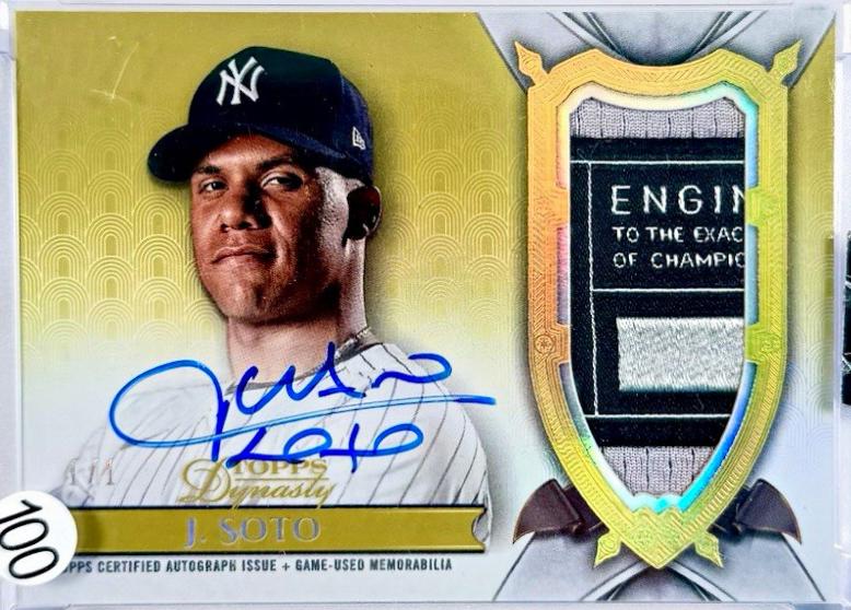 Juan Soto [Gold Autograph Patch] #DAP-JS5